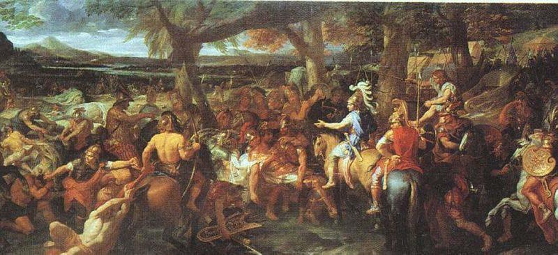 Charles le Brun Alexander and Porus